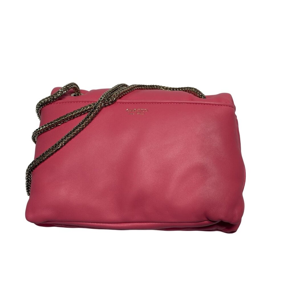 Giambattista Valli Padded Shoulder Bag in Pink Coral - Picture 9 of 10